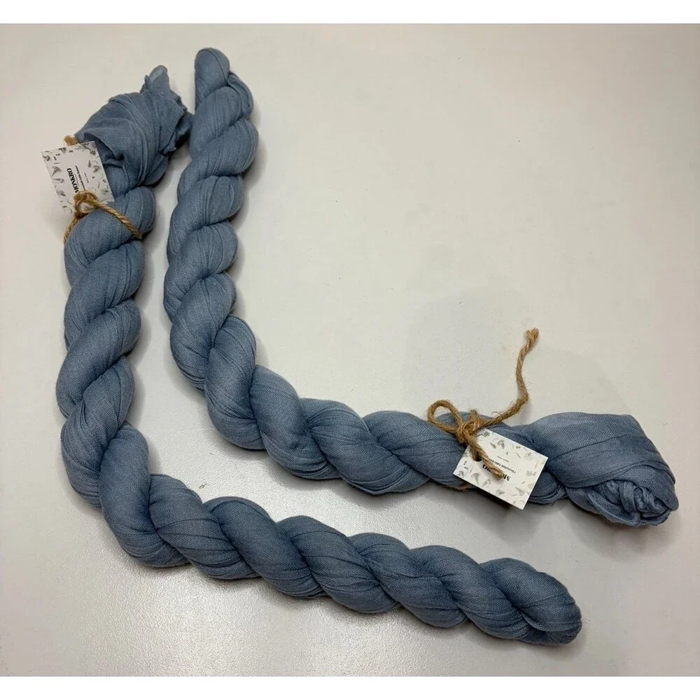 **NEW** Chiffon Blue Table Runners
